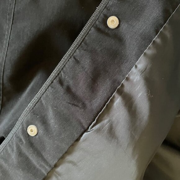 All Weather Woman  Black Light Spring Coat  Size 18  - Sequence - Picture 10 of 12